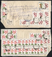 Registered Cover Sent From Crucesitas To Buenos Airse On 29/JUN/1983 With Spectacular INFLA Postage Of $34,000,... - Other & Unclassified