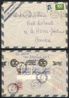 RARE MIXED POSTAGE: Airmail Cover Sent To France On 14/NO/1977 (to Poste Restante), With INFLA Postage Of 160P. And... - Other & Unclassified