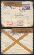 RARE COVER: Registered Airmail Cover Sent From Buenos Aires To REUNION Island On 21/SE/1971, Franked With 300P. Mar... - Other & Unclassified