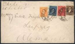 Cover Franked By GJ.183 + 180 + 178 + 175 (total 48c., Beautiful 4-color Postage), Sent From Buenos Aires To... - Andere & Zonder Classificatie