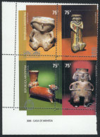 GJ.3101/4, 2000 Artistic Pieces Of Various Indigenous Cultures, Set Of 4 Values In Block Of 4 With VARIETY:... - Autres & Non Classés