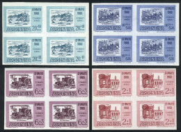 GJ.1183P/1186P, 1960 EFIMAYO, Cmpl. Set Of 3 IMPERFORATE BLOCKS OF 4 + GJ.1184 (which Is Not Known Imperforate In... - Other & Unclassified