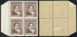GJ.774A, Block Of 4 With DOUBLE VERTICAL PERFORATION Variety, VF! - Other & Unclassified
