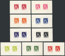 GJ.723, 1932 3c. Congress Of Cold Techniques, Proofs Printed With The First Original Plate, Not Accepted, Multiple... - Autres & Non Classés