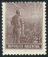 GJ.327, 1911 2c. Plowman With Sun Wmk, MNH, Excellent Quality, Very Fresh, Catalog Value US$20 + 50% (MNH) - Other & Unclassified