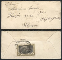 GJ.302, Franking Alone A Small Cover Used Unsealed (left Open) In Buenos Aires, VF Quality, Scarce Rate Of 2c.! - Sonstige & Ohne Zuordnung