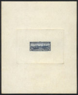 GJ.273, 1902 Port Of Rosario, DIE PROOF Printed On Thick Card, With Glazed Front, VF Quality, Rare! - Other & Unclassified