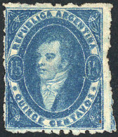 GJ.24, 15c. Dark Blue, Very Worn Impression, Mint, Excellent Quality! - Ungebraucht