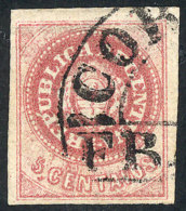 GJ.10d, 5c. Without Accent, With VARIETY: Accent Between The U And P, Very Nice! - Usados