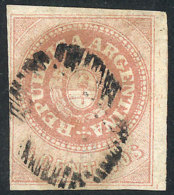 GJ.7, With "ponchito" Cancel, Rare! - Used Stamps