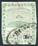 GJ.2, With Unknown Cancellation To Identify, Very Rare! - Used Stamps