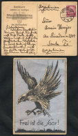 Spectacular Nazi Postcard: "Frei Ist Die Saar", Franked With 15pf. And Sent From Gutersloh To Argentina On... - Other & Unclassified