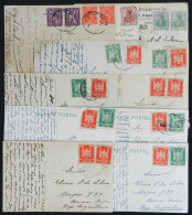 11 PCs With Views Of Various Countries (some With Interior Views Of German Ships), Posted AT SEA To Argentina... - Sonstige & Ohne Zuordnung