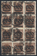 Sc.265, Handsome Used Block Of 12, VF Quality. - Other & Unclassified