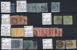 Lot Of Used And Mint Stamps On 7 Stockcards, Mixed Quality (some With Defects, Others Of VF Quality), Good... - Altri & Non Classificati