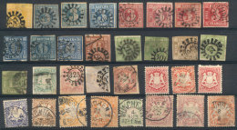 Stockcard With Varied Stamps, Almost All With Defects, All The Same Interesting Group, Low Start! - Other & Unclassified