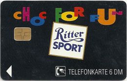 Germany - Ritter Sport 11 - Marzipan - K 0361 - 07.94, 6DM, 7.000ex, Used - K-Series: Kundenserie