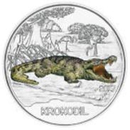 Autriche 2017 : 3€ 'Crocodile' ('Krokodil') Colorisée - Disponible En France - Austria