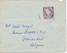 Ireland Cover Sent To Belgium - Storia Postale