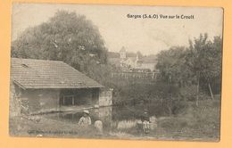 0128  CPA GARGES (Seine Et Oise)  Vue Sur Le Croult - Enfants   ++++++++++++++++++ - Garges Les Gonesses