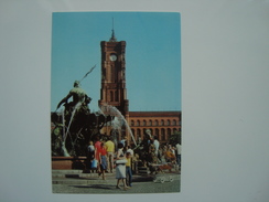 Berlin - Hauptstadt Der DDR - Neptunbrunnen Und Rathaus - Bo10 - Other & Unclassified