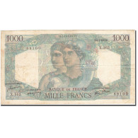 Billet, France, 1000 Francs, 1945, 1947-01-09, TB+, Fayette:41.18, KM:130a - 1 000 F 1945-1950 ''Minerve Et Hercule''