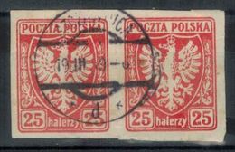 POLEN 1919 - MiNr: 61 Paar   Used - Used Stamps