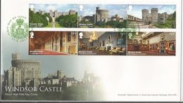 Great Britain 2017 - Windsor Castle Stamp Souvenir - Post & Go Stamps