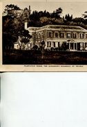 (434) Very Old Postcard - St Helena Governor Hous - St. Helena