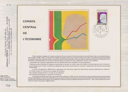 Feuillet Tirage Limité FRISCH 112 1731 Conseil Central De L'économie Elouges - 1971-1980