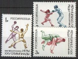 RUSSLAND 1992 Mi-Nr. 245/47 ** MNH - Ungebraucht