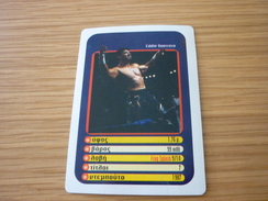 Eddie Guerrero WWE WWF Smackdown Smack Down Wrestling Stars Greece Greek Trading Card - Tarjetas