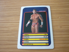 Charlie Haas WWE WWF Smackdown Smack Down Wrestling Stars Greece Greek Trading Card - Tarjetas
