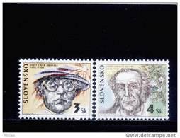 C1289 - Slovaquie 1996 - Yv.no.208/9 Neufs** - Unused Stamps