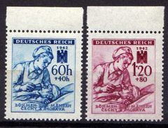 Böhmen Und Mähren 1942 Mi 111-112 ** Rotes Kreutz [241213III] @ - Unused Stamps