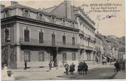 CPA Loire Département 42 écrite Rive De Gier Usine - Rive De Gier