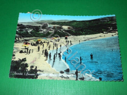 Delcampe - Cartolina Trinità ( Sassari ) - Isola Rossa La Spiaggia 1962 - Sassari
