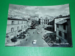 Delcampe - Cartolina Viterbo - Piazza Del Teatro 1957 - Viterbo