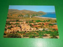 Cartolina Villasimius ( Cagliari ) - Villaggio Tanca E Spiaggia Di Simius 1970 - Cagliari