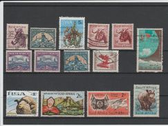 AFRIQUE DU SUD - LOT DE TIMBRES OBLITERES - Collections, Lots & Series