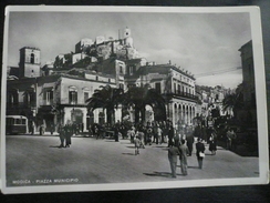 Modica Ragusa Piazza Municipio Usata 1954 - - Modica