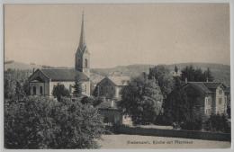 Niederuzwil Nieder-Uzwil - Kirche Mit Pfarrhaus - Photo: Carl Künzli No. 4162 - Uzwil