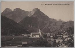 Montbovon, Corjon Et Rochers De Naye - Photo: Ch. Morel - Montbovon