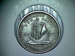 Caraibes De L'Est - Territoire Britannique        10 Cents 1956 - Caribe Oriental (Estados Del)