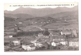 CPA 64 Saint-Pée-sur-Nivelle - Vue Générale Et Chaine De Montagnes Unused - Otros & Sin Clasificación