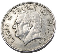 5 Franc - Monaco - 1945 - Alu - TB+ - - 1922-1949 Luigi II