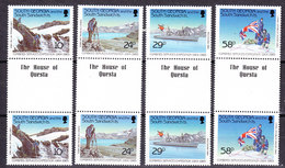 South Georgia 1989 Combined Services Expedition 4v Gutter "The House Of Questa"** Mnh (36258) - Georgias Del Sur (Islas)