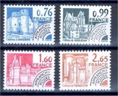 FRANCE, PRECANCEL STAMPS   "HISTORIC MONUMENTS"  PERFECT SET   1980 **! - Préoblitérés