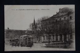 ST JULIEN EN GENEVOIS  Hotel De Ville Trams - Saint-Julien-en-Genevois