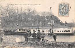 Sucé       44       L'arrivée Du Bateau Au Débarcadère.    Vue Sur L'Erdre         ( Voir Scan) - Sonstige & Ohne Zuordnung